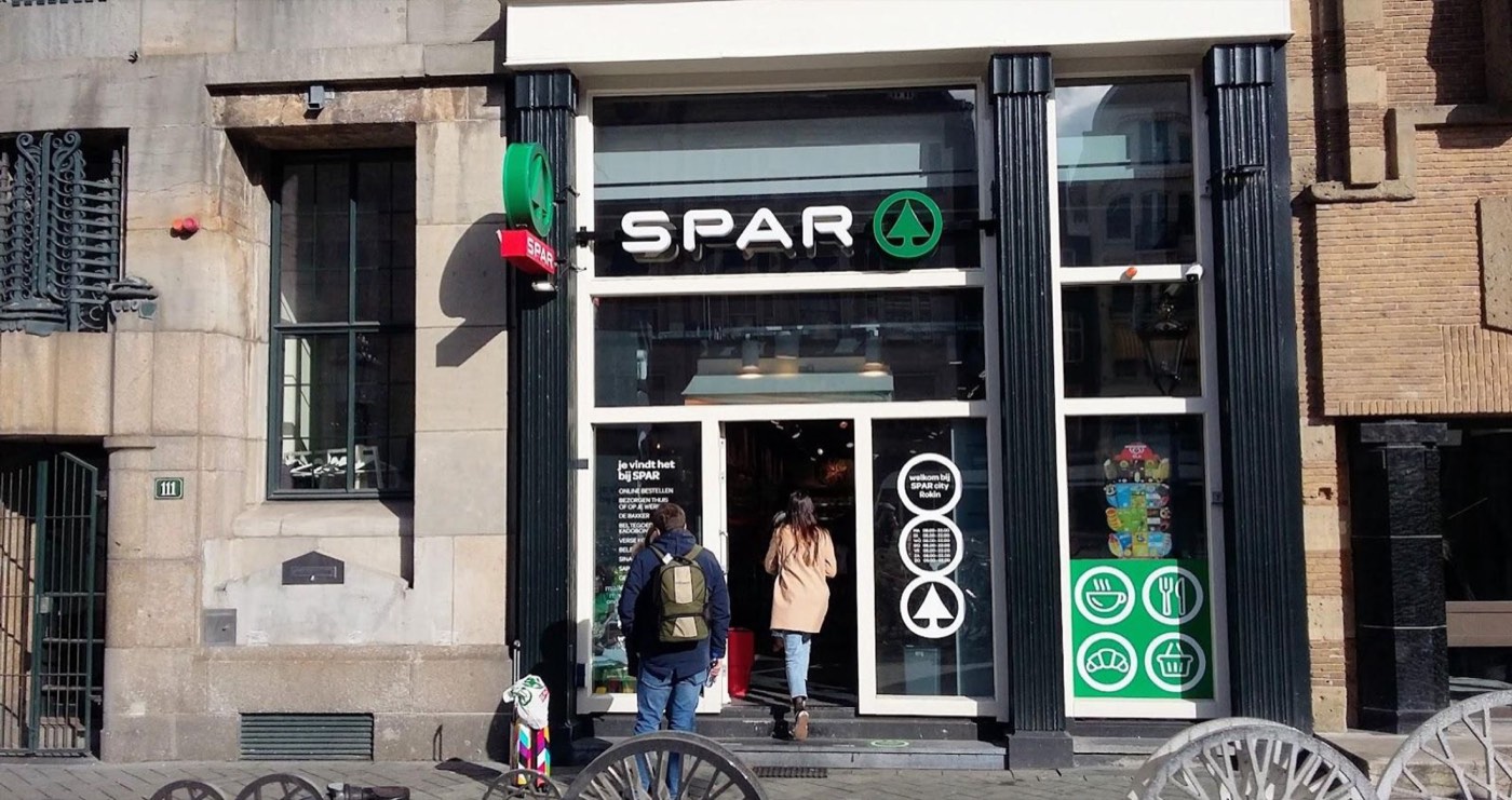 The SPAR store on the Rokin